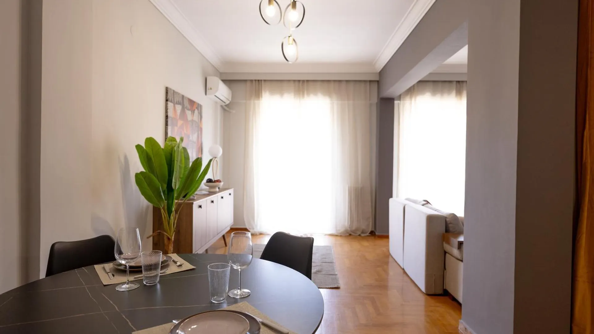 Big Stylish 2Br Apt City Views 3 Min Walk To Sea سالونيك اليونان