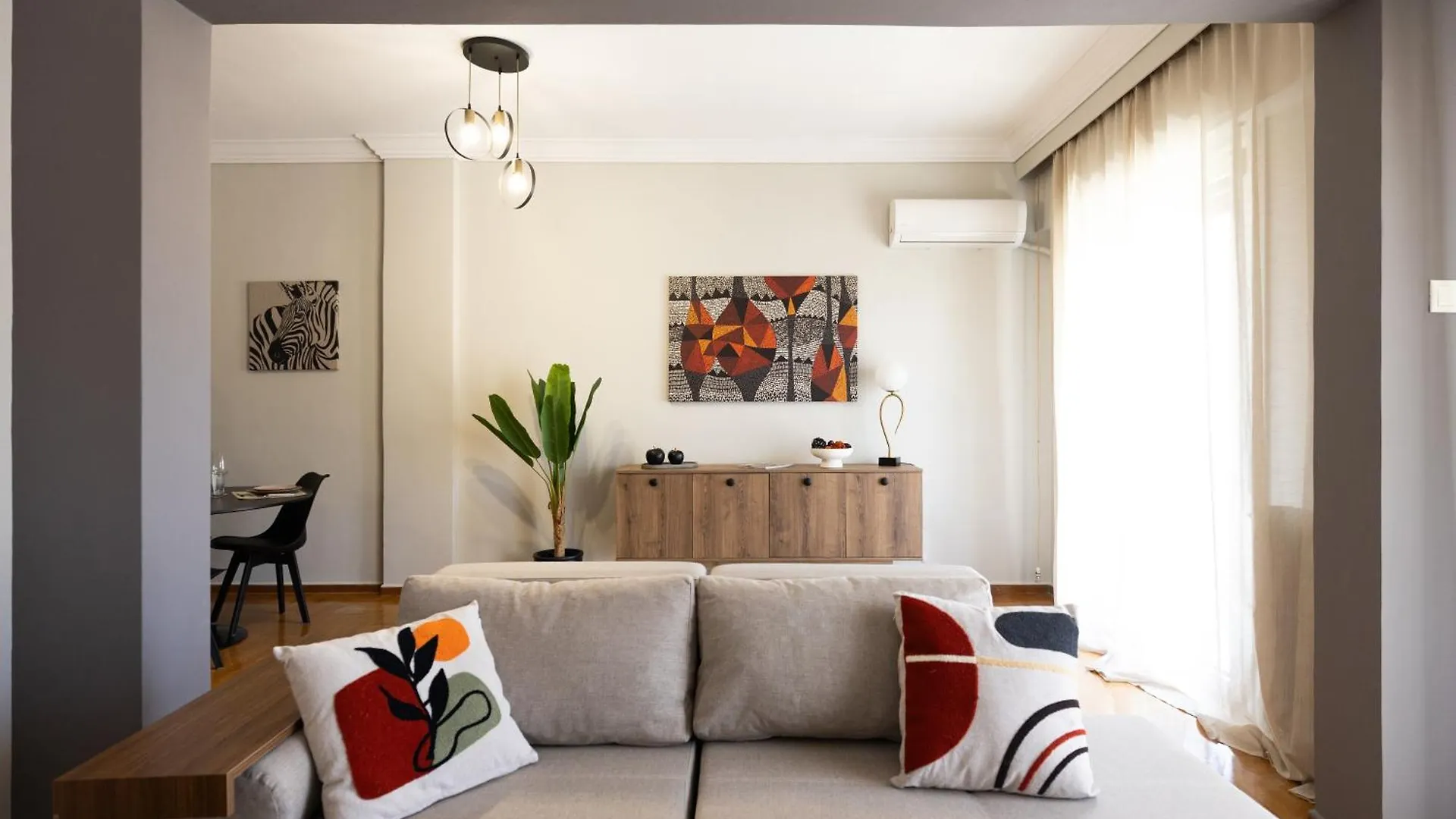 Big Stylish 2Br Apt City Views 3 Min Walk To Sea Tessalónica Grécia
